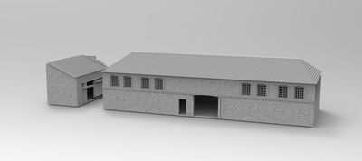 Eglise House 2 , stl file WW2, Modern Warfare Eglise House 2 , stl file WW2, Modern Warfare