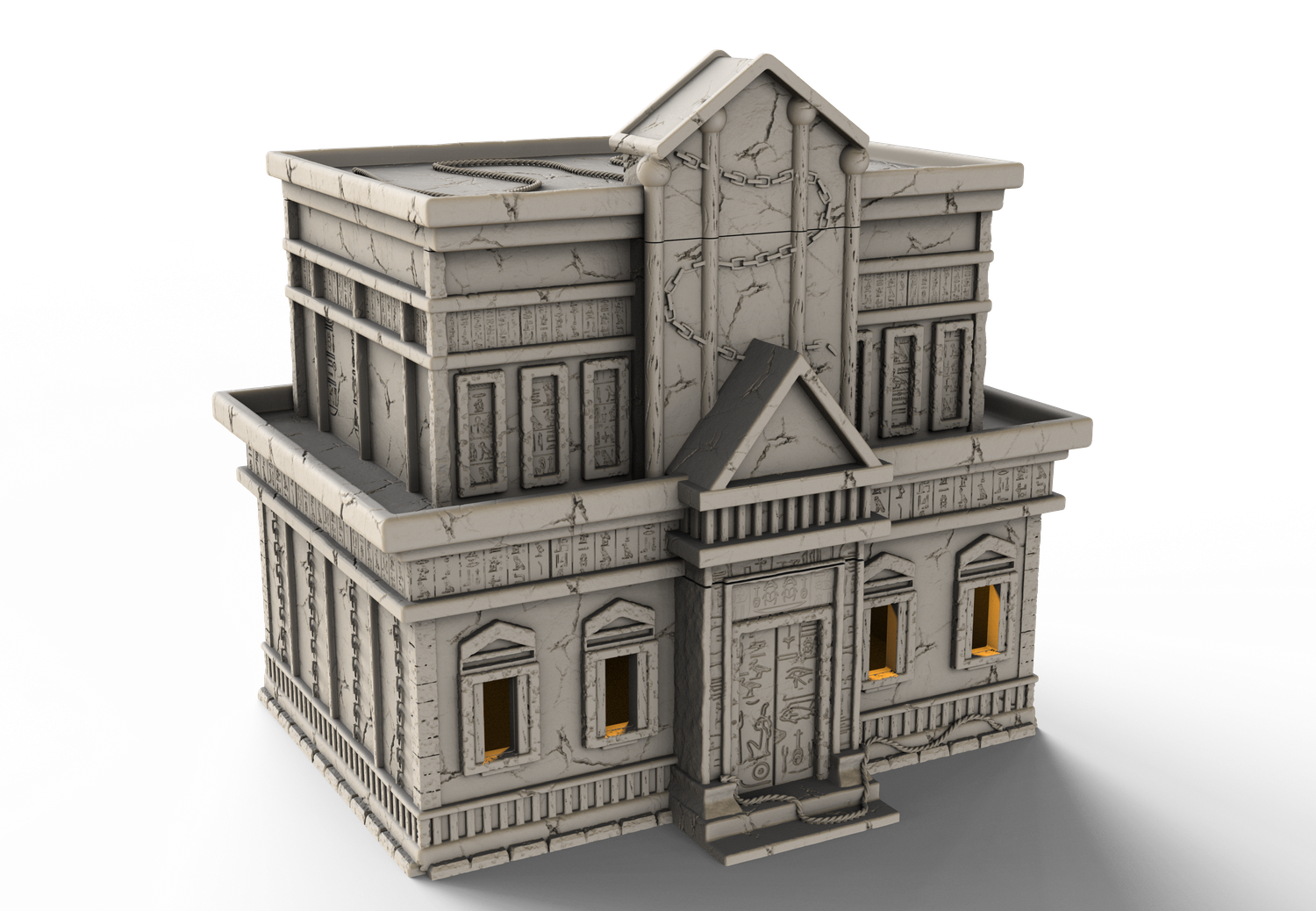 Ancient Egypt House 2 , stl file For Fantasy, Ancient and Medieval