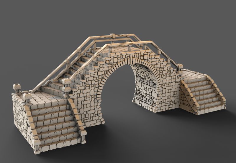 Medieval House part 3 no 5 , stl file For Fantasy and Medieval