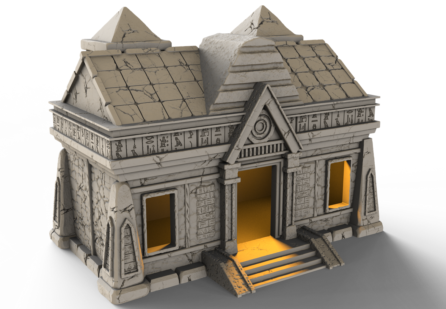 Ancient Egypt House 1 , stl file For Fantasy, Ancient and Medieval