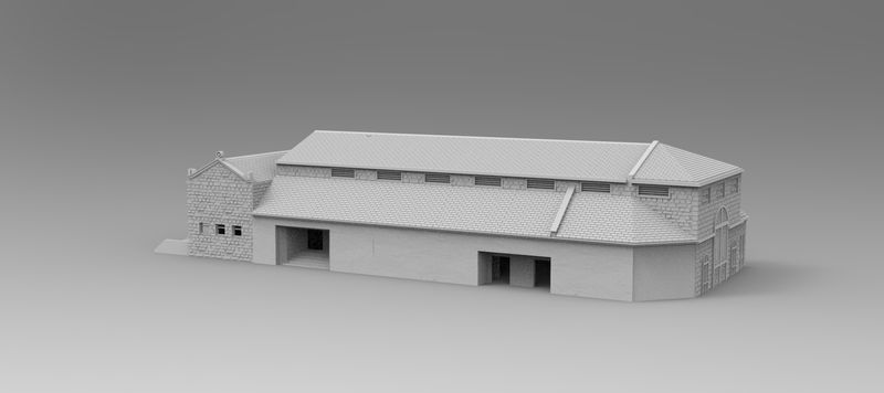 Eglise House 14 , stl file WW2, Modern Warfare