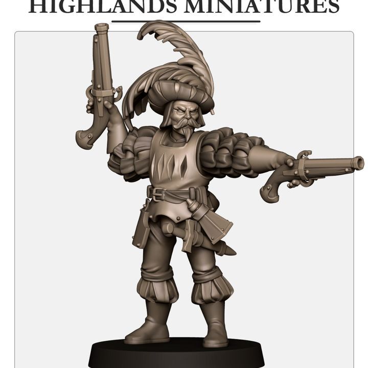 Sunland Duelist - Highlands Miniatures - Sunland - The Empire of the Sun