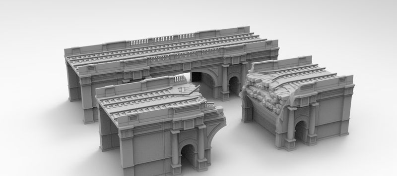 City Bridge railway or road