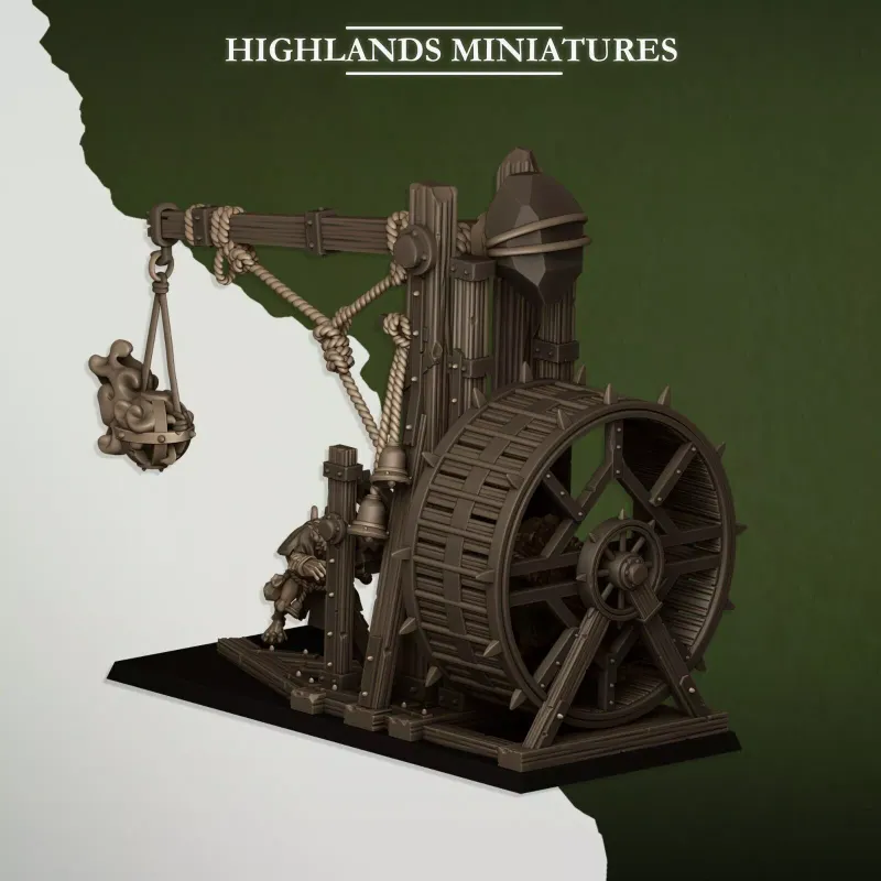 Sewer Vermin - Censer Thrower - Highlands Miniatures - Sewer Vermin