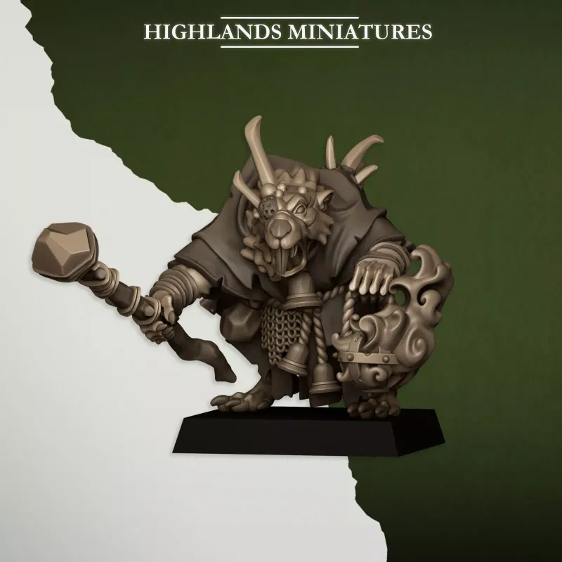Sewer Vermin - Vermin Pastor - Highlands Miniatures - Sewer Vermin