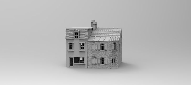 WW2 Corner house