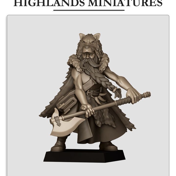 Mergenheim Druid - Highlands Miniatures - Sunland - The Empire of the Sun