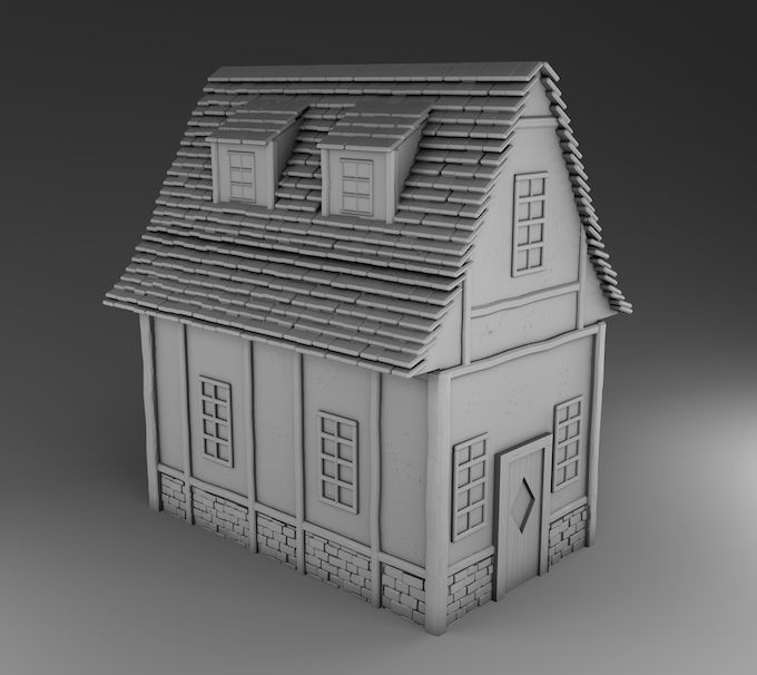 House 5 , stl file