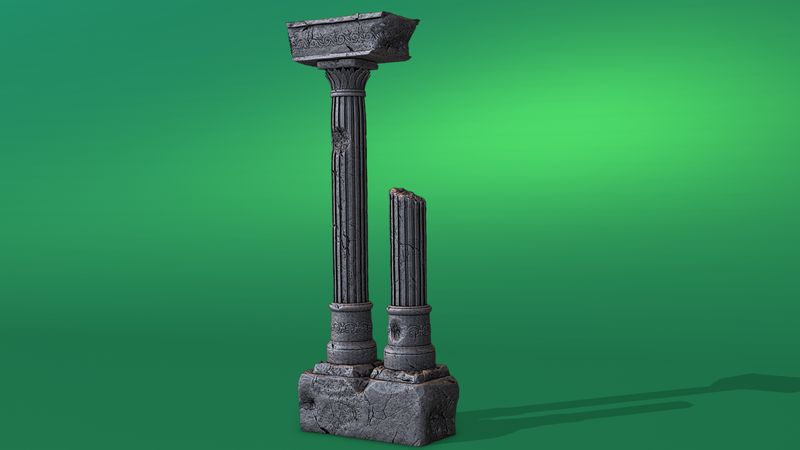 RUINS 8  , stl file
