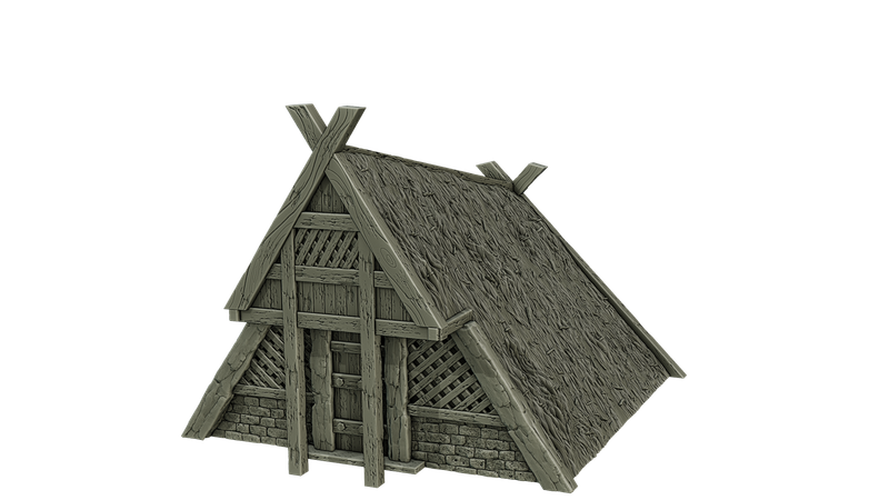 Viking house 5  , stl file