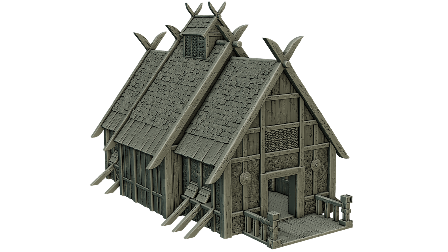 Viking house 4  , stl file