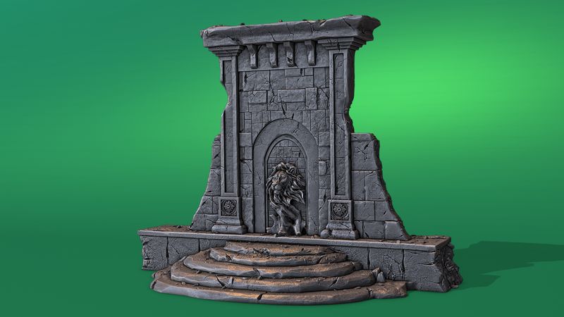 RUINS 2 , stl file