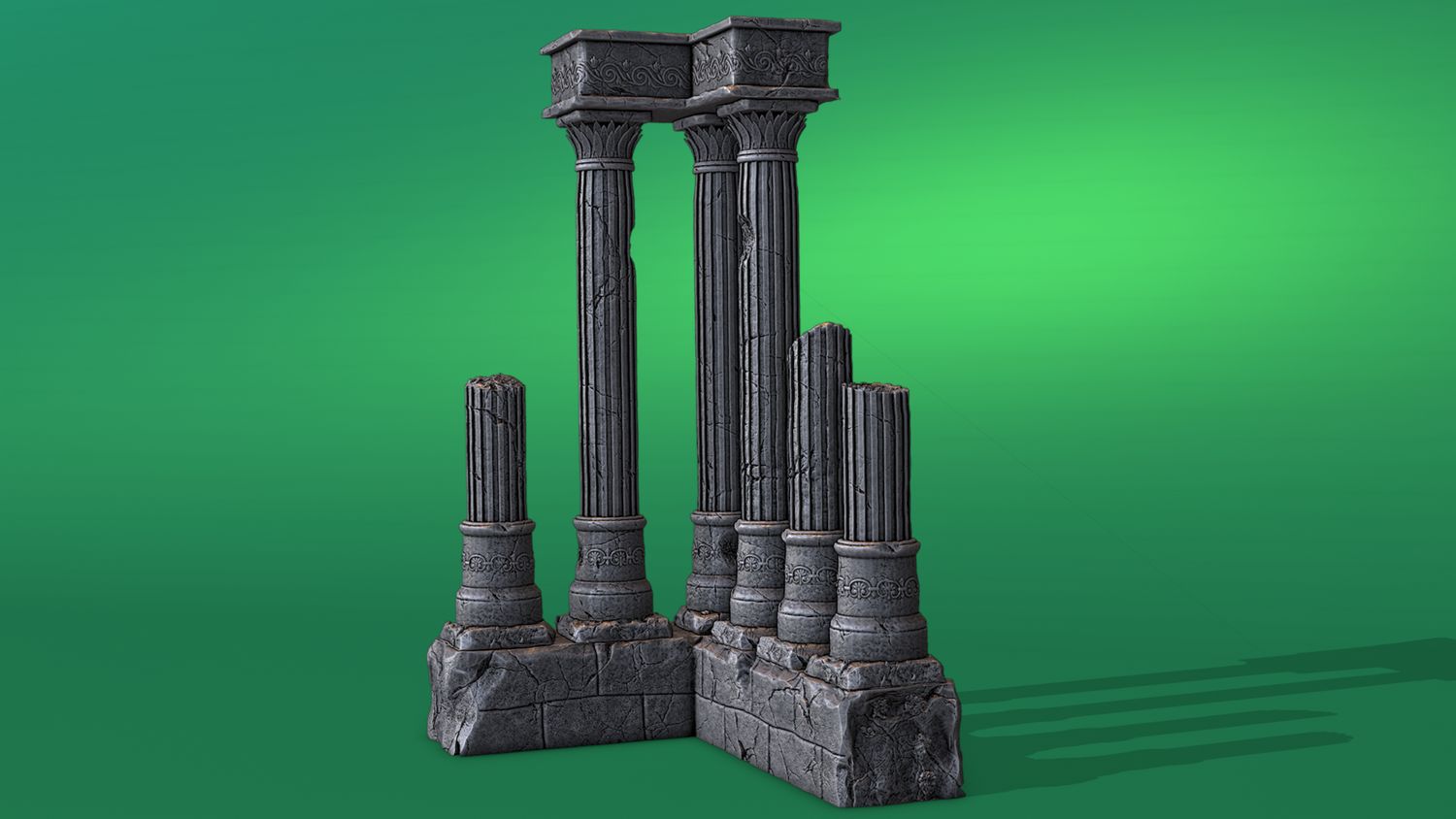 RUINS 5  , stl file