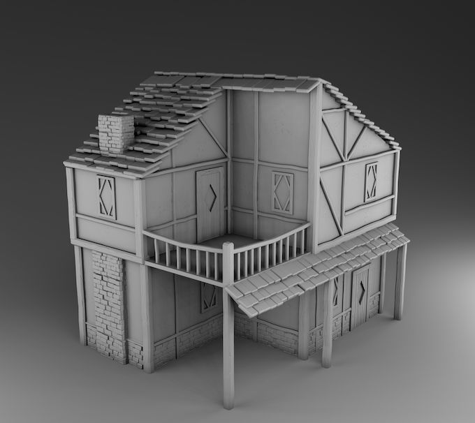 House 3 , stl file