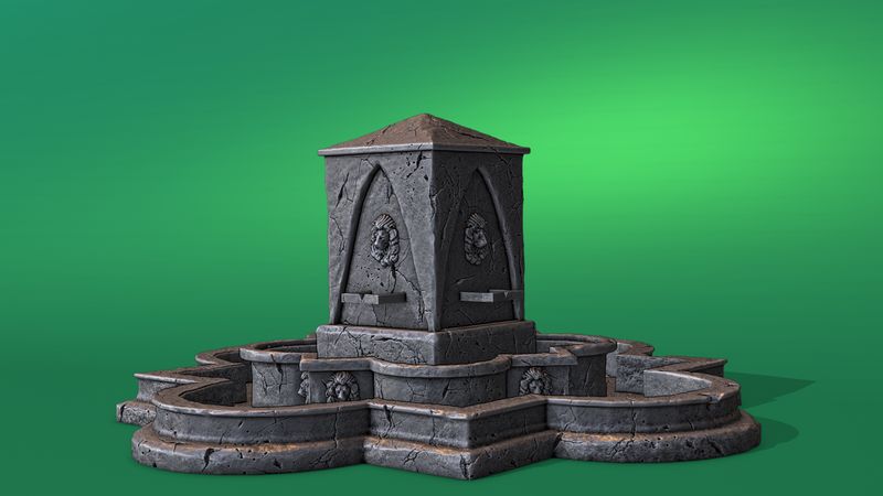 RUINS 11  , stl file