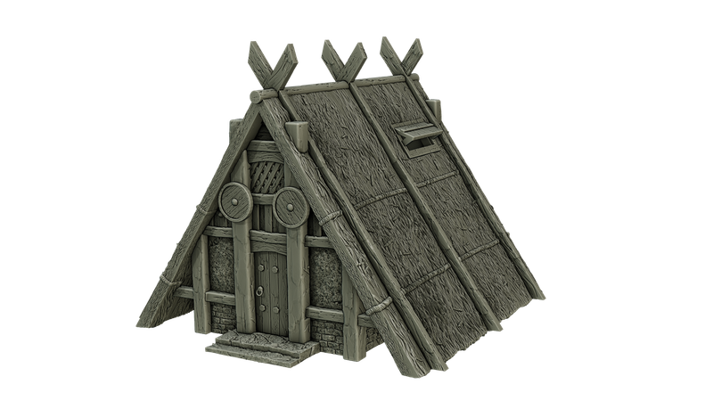 Viking house 6  , stl file