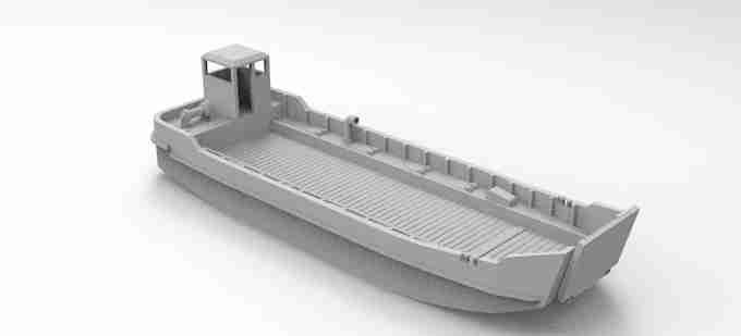 LANDUNGSBOOT 41 , stl file WW2