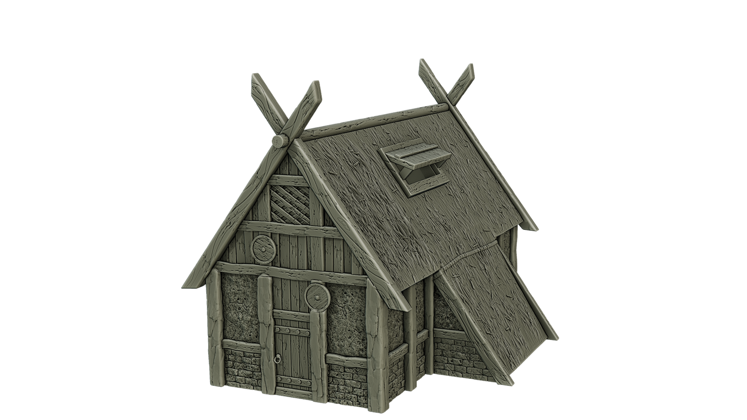 Viking house 7  , stl file