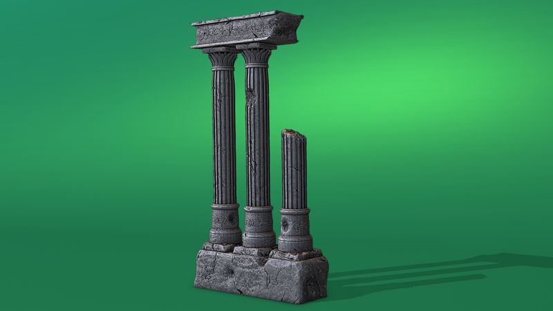 RUINS 7  , stl file