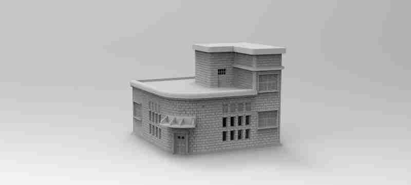 Side Diner , stl file WW2, Modern Warfare , Apocalypse