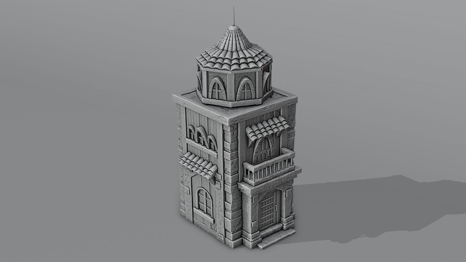 Pirate Tower , stl file