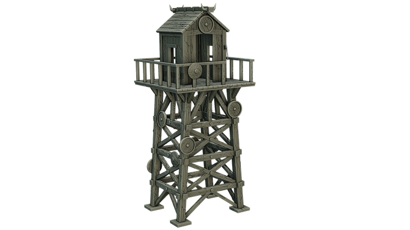 Viking Tower , stl file