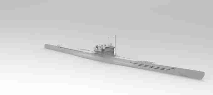 UBOAT TYPE 7C , stl file WW2, Modern Warfare , Apocalypse