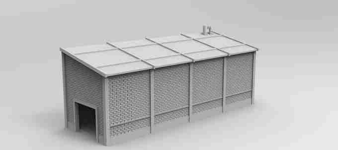 GENERATOR BLOCK , stl file WW2, Modern Warfare , Apocalypse