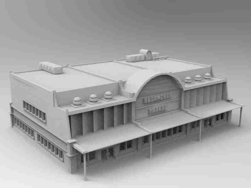 Super Dupa Market , stl file WW2, Modern Warfare , Apocalypse