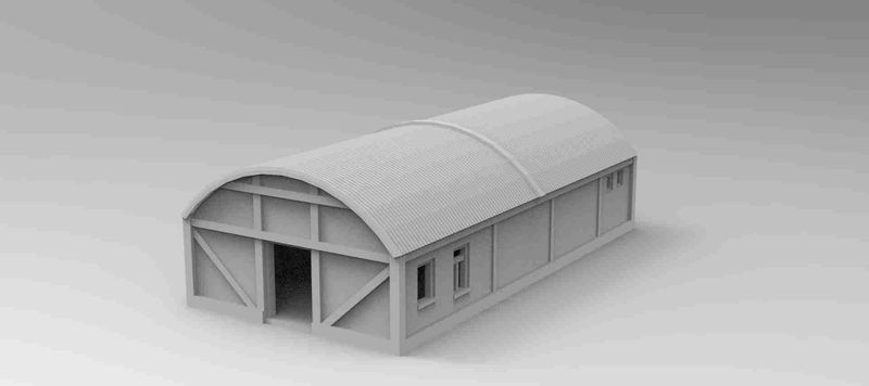 CURVED STORAGE , stl file WW2, Modern Warfare , Apocalypse
