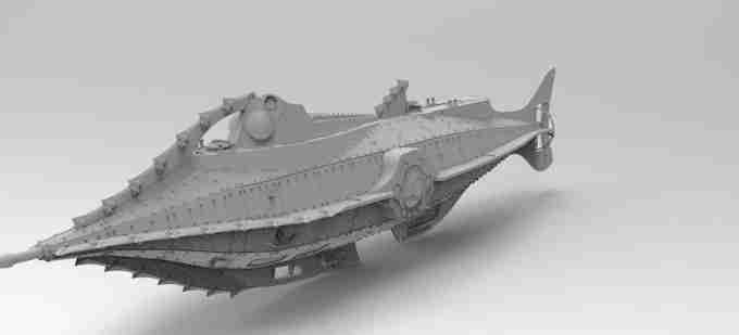 Nautilus Sub Marine , stl file Fantasy , Medieval , Dark ages