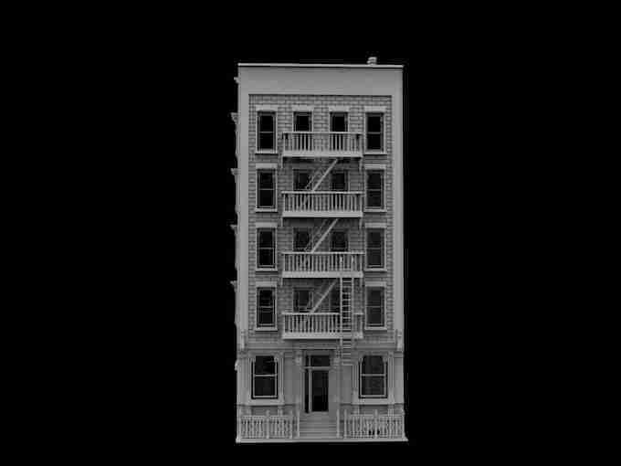 DOWNTOWN BUILDING 11 , stl file Modern warfare / Apocalypse