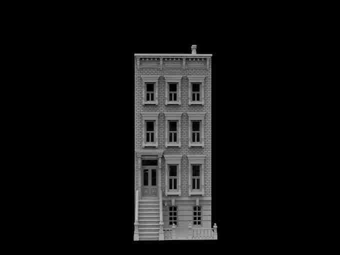 DOWNTOWN BUILDING 4 , stl file Modern warfare / Apocalypse