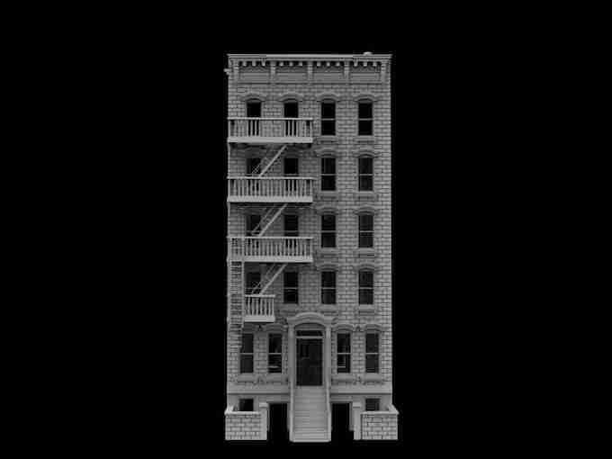 DOWNTOWN BUILDING 10 , stl file Modern warfare / Apocalypse