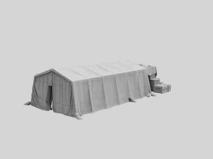 FIREBASE BUILDING 2 , stl file Modern warfare / Apocalypse