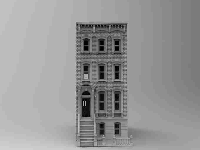 DOWNTOWN BUILDING 6 , stl file Modern warfare / Apocalypse