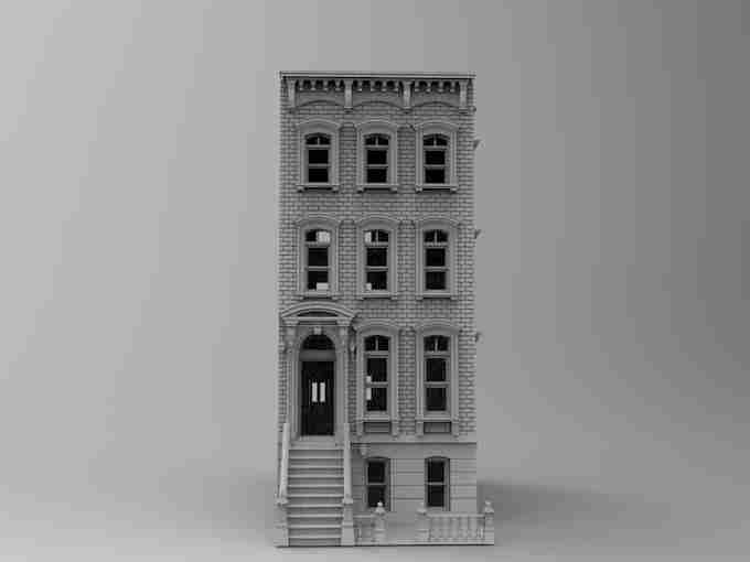 DOWNTOWN BUILDING 7 , stl file Modern warfare / Apocalypse