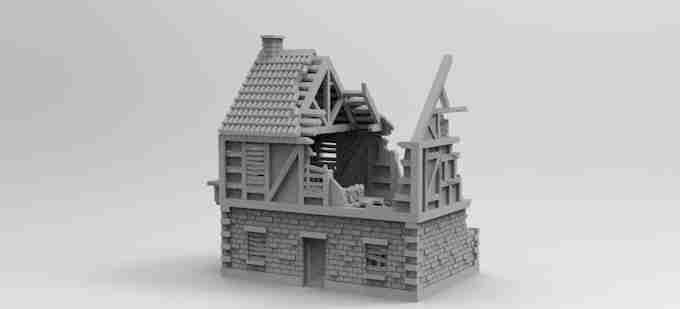 FIELD HQ  , stl file WW2, Modern Warfare , Apocalypse