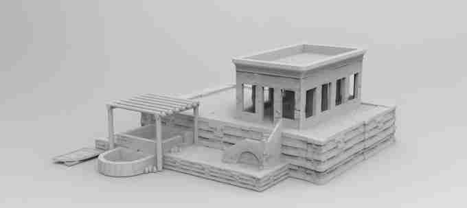 Winery , stl file Fantasy and Ancient to Modern day