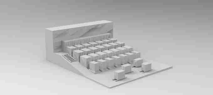 Stone Quarry , stl file Fantasy and Ancient to Modern day