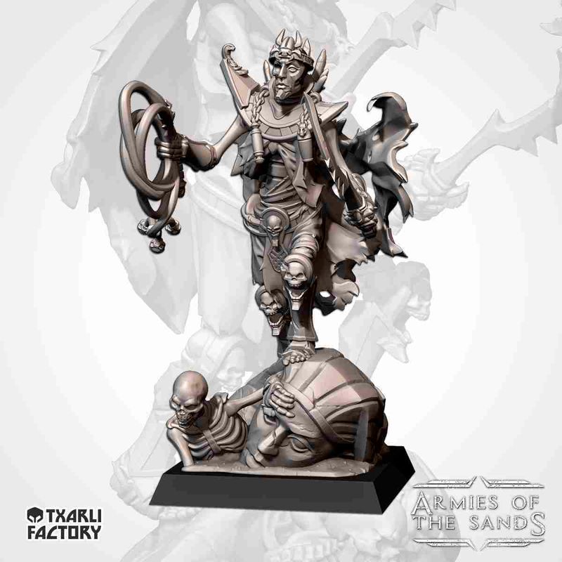 Tomb Kings, Architect / Necrotect - Armies of the Sands - Txarli Factory