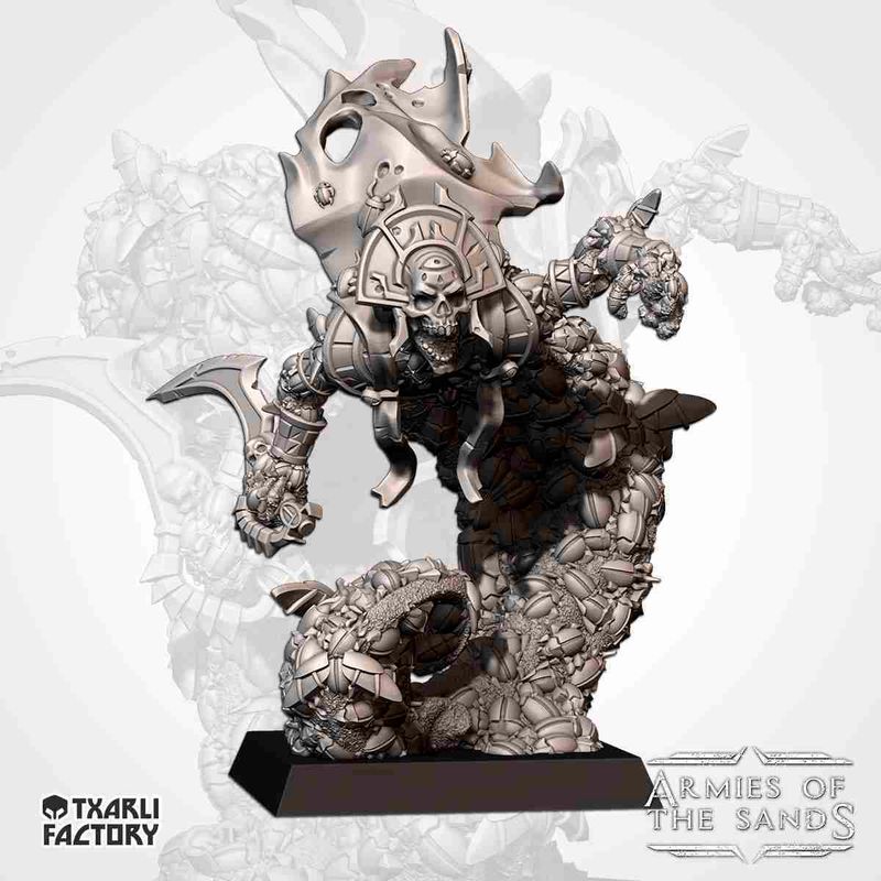 Tomb Kings, The Usurper King - Armies of the Sands - Txarli Factory