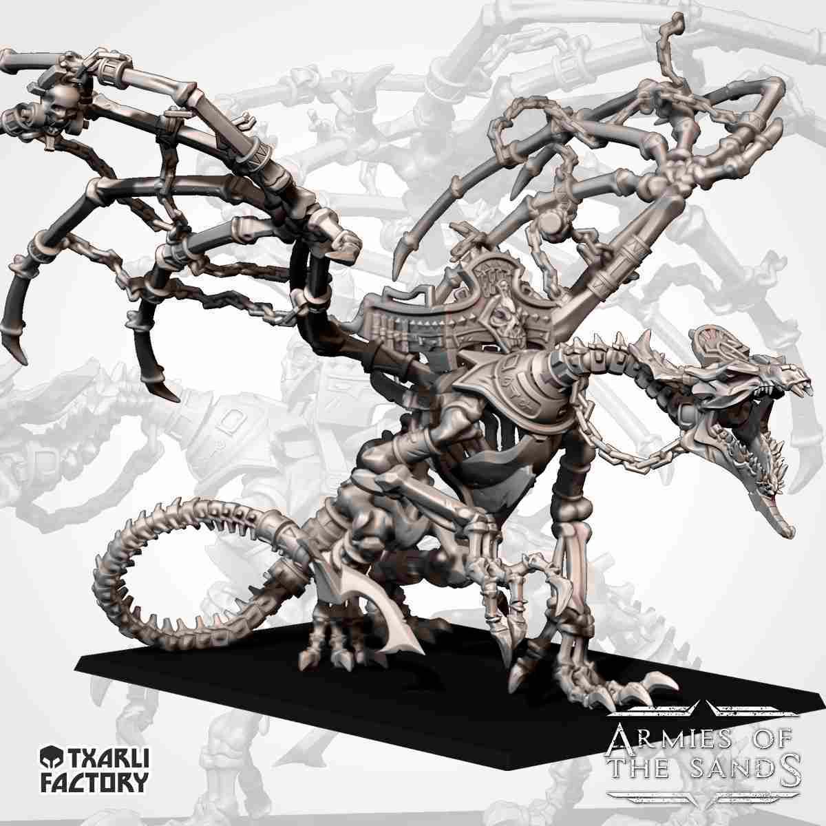 Tomb Kings Bone Dragon - Armies of the Sands - Txarli Factory