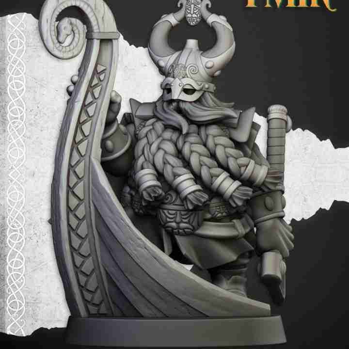 Dwarf Sea Lord - Highlands Miniatures - Sons of Ymir