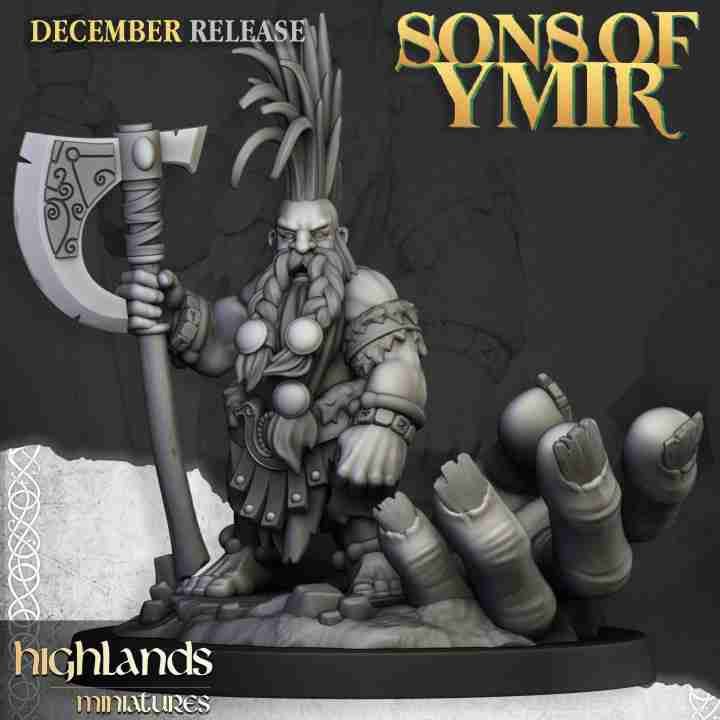 Dwarf Giantseeker - Highlands Miniatures - Sons of Ymir