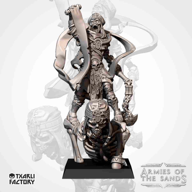 Tomb Kings, The Emissary - Armies of the Sands - Txarli Factory