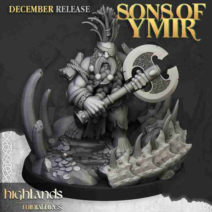 Dwarf Dragonseeker - Highlands Miniatures - Sons of Ymir