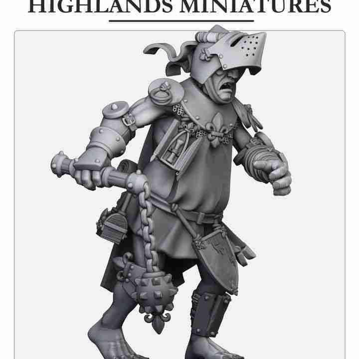 Highland Miniatures - Gallia - Gallian Giant - The Medieval Kingdom