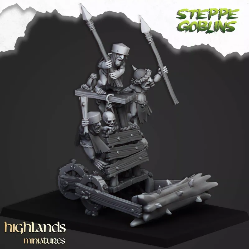 Goblin Goblar Roller - Highlands Miniatures - Steppe Tribes