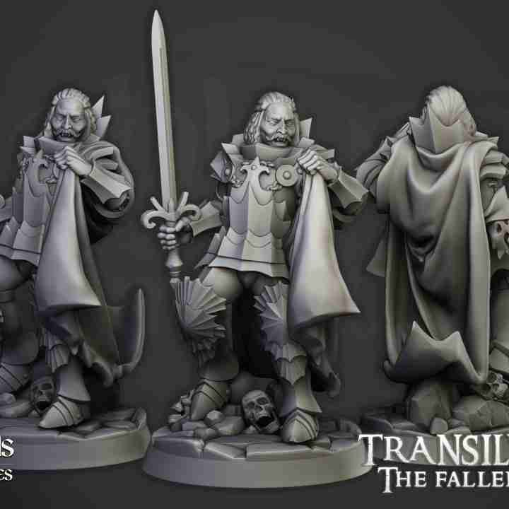 Vlad Val_cari, the Defiler 2 - Highlands Miniatures - Transilvanya - The Fallen Realm
